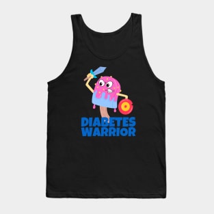 Diabetes Warrior Funny Tank Top